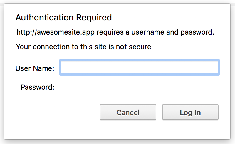 Basic auth